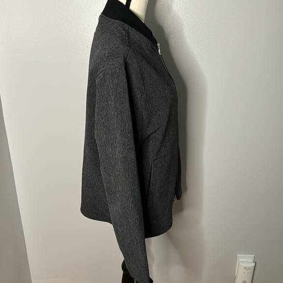 Banana Republic Men’s Gray Long Sleeve Full Zip Jacket Sz M - Picture 2 of 6